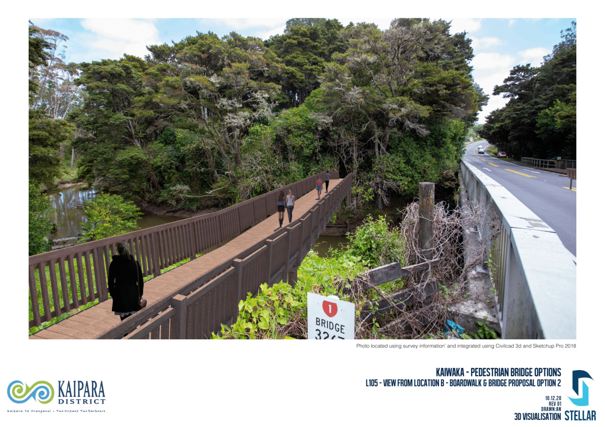 Kaiwaka footbridges funding confirmed